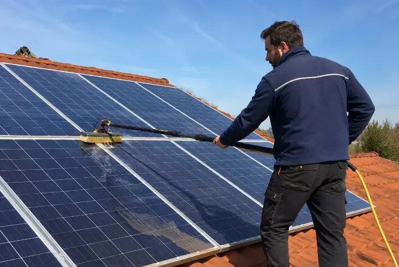Nettoyage et entretien de panneaux solaires à Aucamville